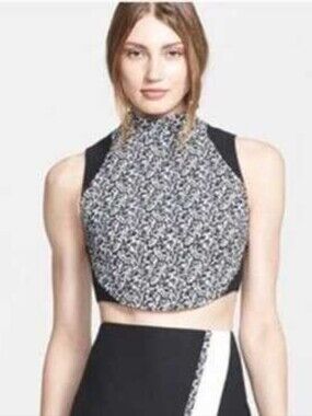 Elizabeth And James Malorie Crop Top Medium